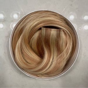 Luxy 16" Seamless Dirty Blonde Highlights Clip-Ins (160g)